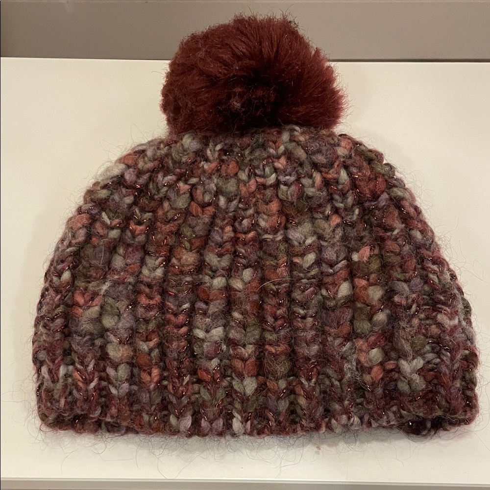Cozy Knit Hat with Pom-Pom